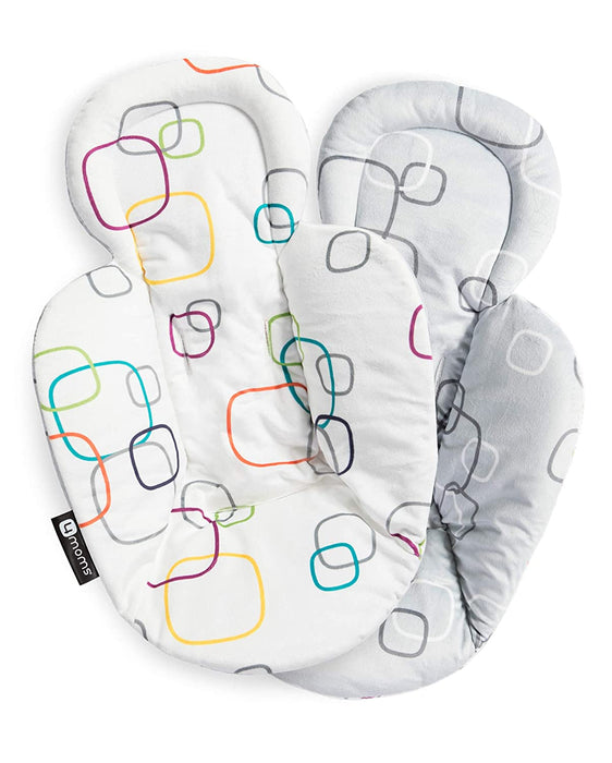 4moms Reversible Newborn Insert, Multi Silver