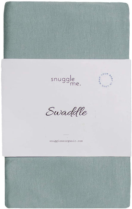 Snuggle Me Organic Swaddle Blanket, Slate