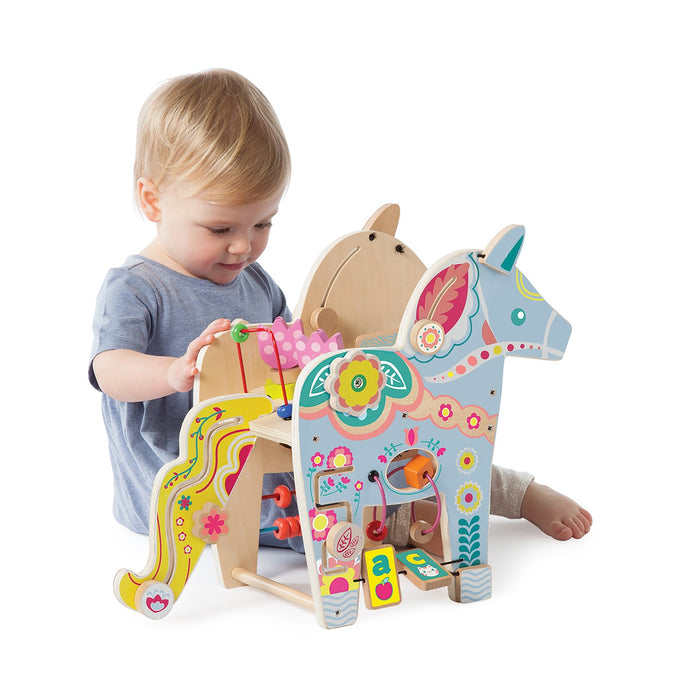 Manhattan Toy Playful Dino Wooden Activity Center