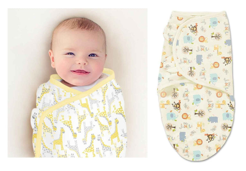 Summer Infant SwaddleMe Adjustable Infant Wraps, Small/Medium
