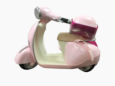 used Our Generation Ride in Style Scooter, Pink and Ivory