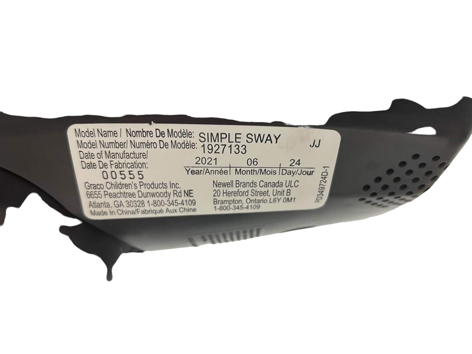 Graco Simple Sway Baby Swing, Abbington