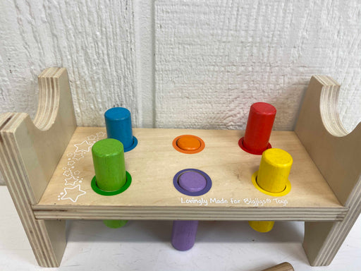 secondhand Bigjigs Toys First Hammer Bench