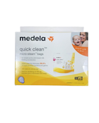 used Medela Quick Clean Micro Steam Bags, Box of 5