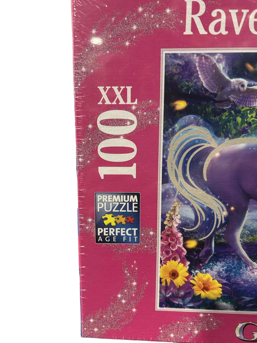 secondhand Ravensburger Glitter Unicorn Puzzle XXL