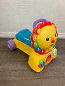 used Fisher Price 3-in-1 Sit, Stride, and Ride Lion Toy