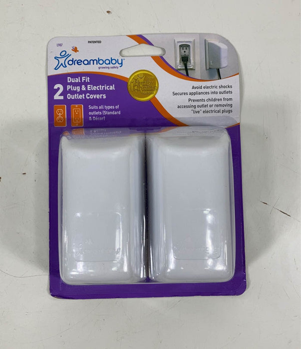 used Dreambaby Dual Fit Plug &Electrical Outlet Covers - 2 Pack