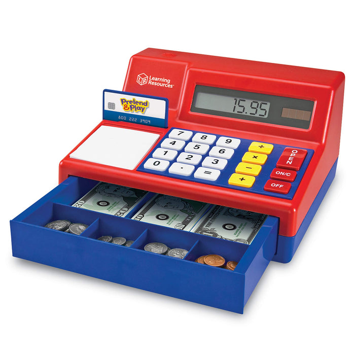 used Learning Resources Pretend & Play Calculator Cash Register