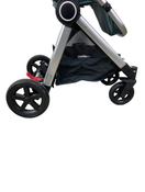 secondhand Mompush Ultimate 2 Baby Stroller, 2022, Sage with Silver Frame