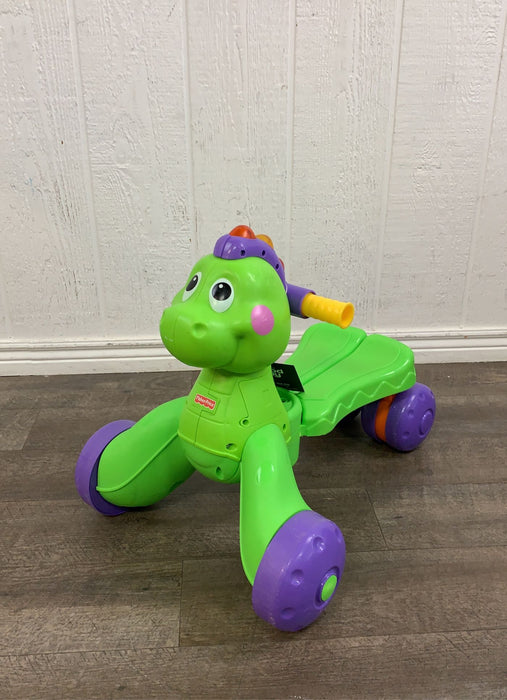 used Fisher Price Go Baby Go! Stride To Ride Dino