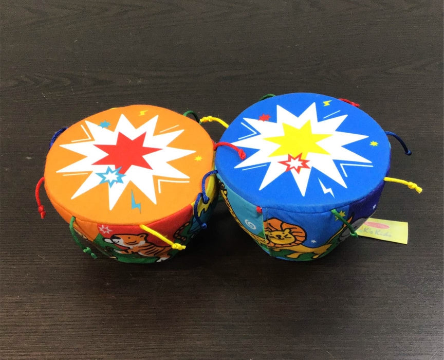 used Melissa & Doug K’s Kids Musical Bongo Drums