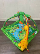 used Fisher Price Rainforest Melodies and Lights Deluxe Gym