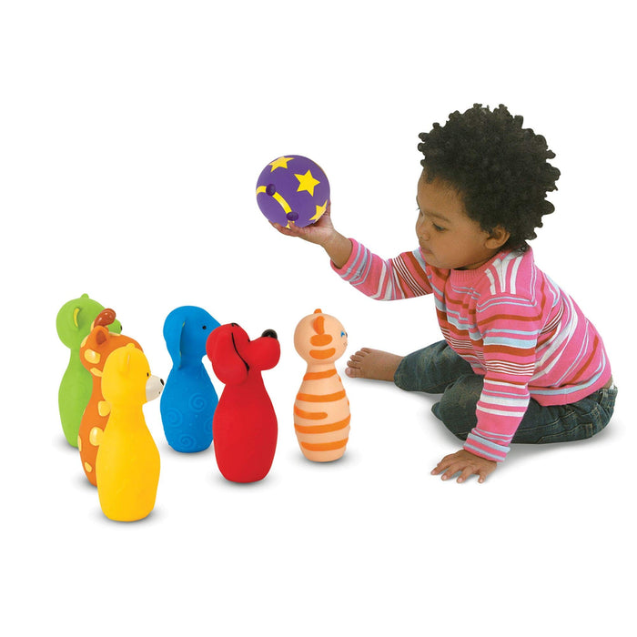 used Melissa & Doug Bowling Friends Play Set