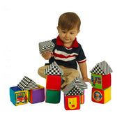 used Small World Toys Knock Knock Blocks