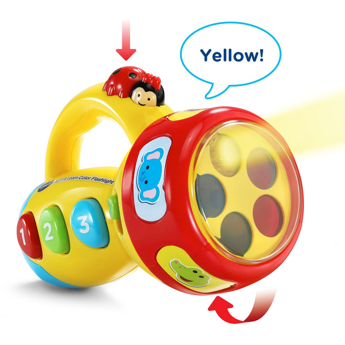 used VTech Spin & Learn Color Flashlight