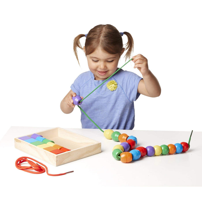 Melissa & Doug Primary Lacing Beads