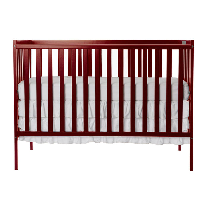 Dream On Me Synergy 5-in-1 Convertible Crib With Toddler Rail, Cherry