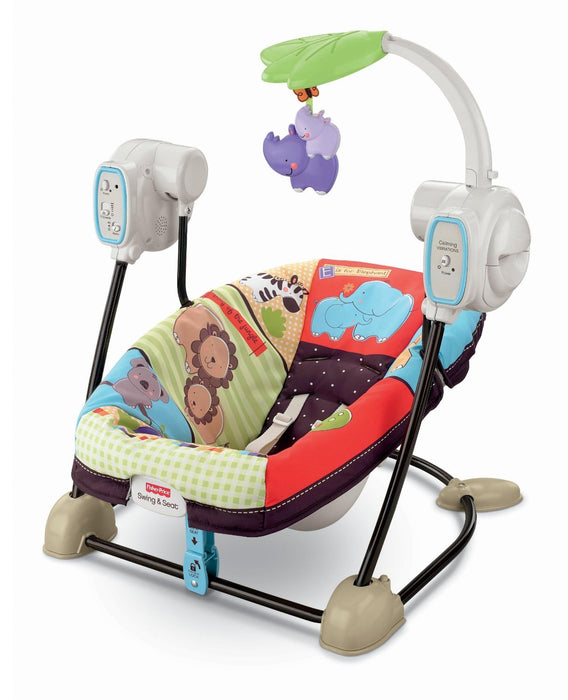 Fisher Price Space Saver Swing and Seat