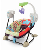 used Fisher Price Space Saver Swing and Seat