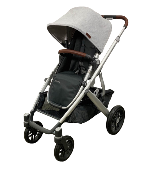 secondhand UPPAbaby VISTA V2 Stroller, 2021, Stella (Grey Brushed Melange)