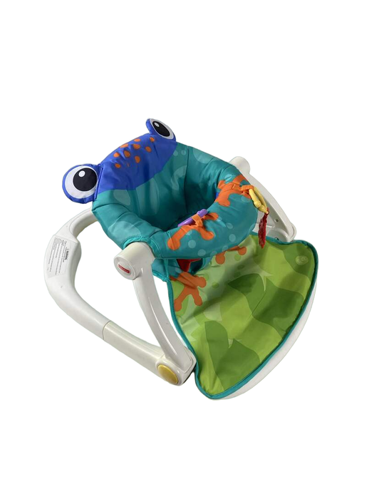 used Fisher Price Sit-Me-Up Floor Seat, Frog