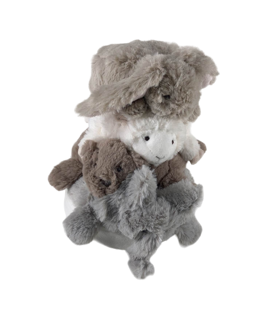 Pottery Barn Kids Small Animal Plush Stacker
