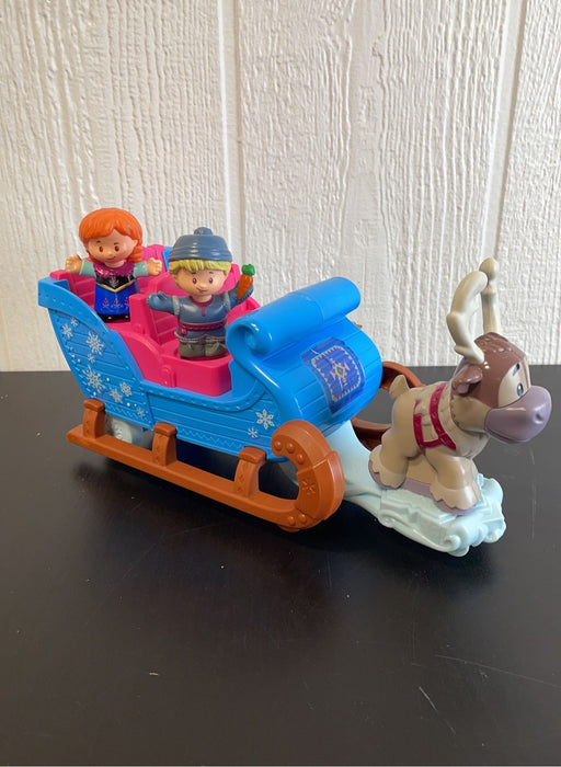 used Fisher Price Little People Disney Frozen Kristoff's Sleigh