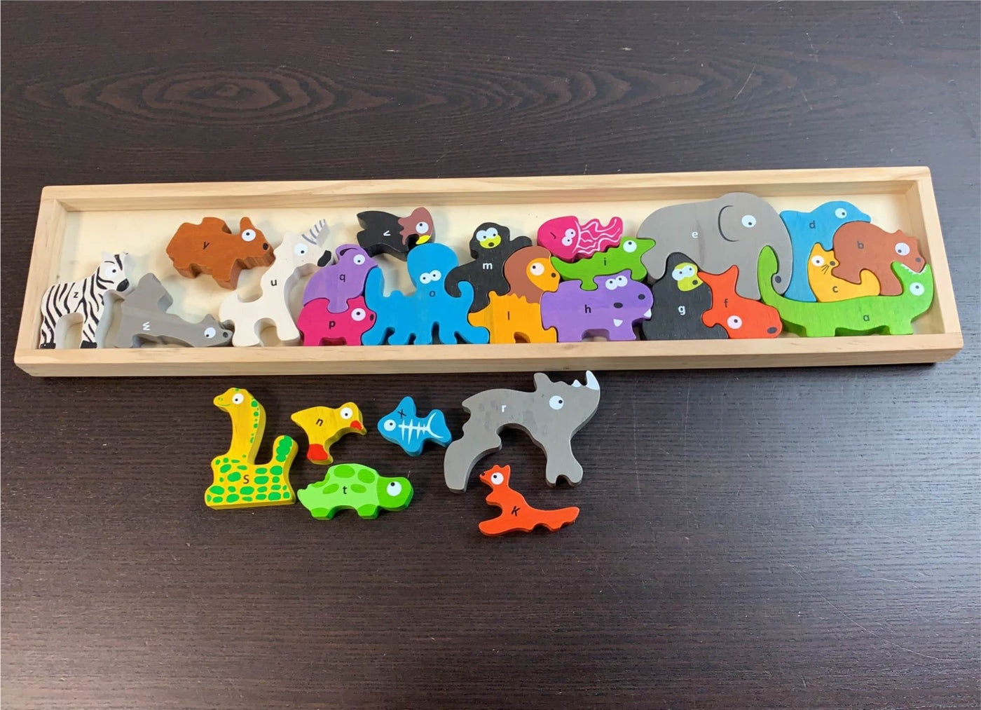 Begin Again Animal Parade A to Z Puzzle & Playset