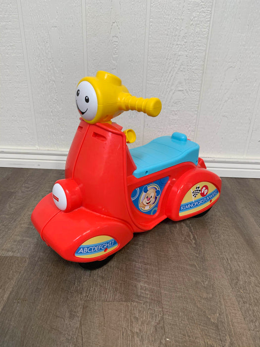 secondhand Fisher Price Laugh And Learn Smart Stages Scooter