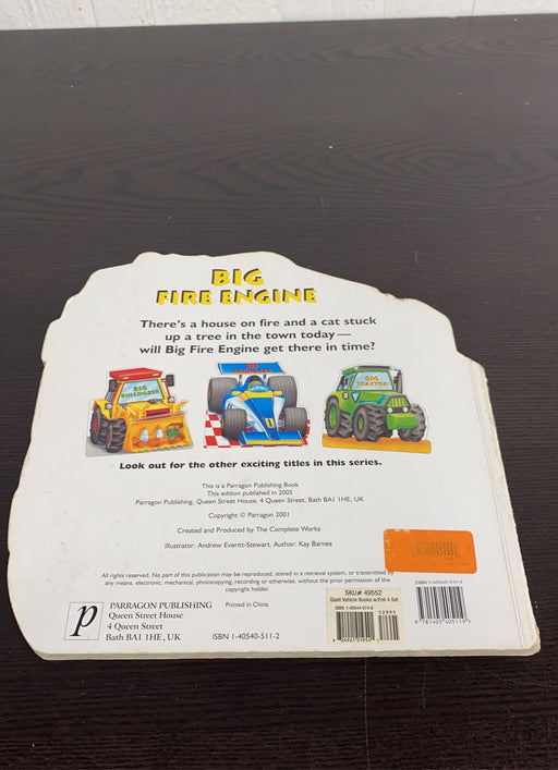 secondhand Parragon Big Fire Engine Book