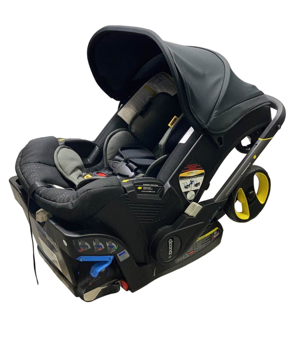 used Doona Infant Car Seat & Stroller Combo, 2023, Nitro Black