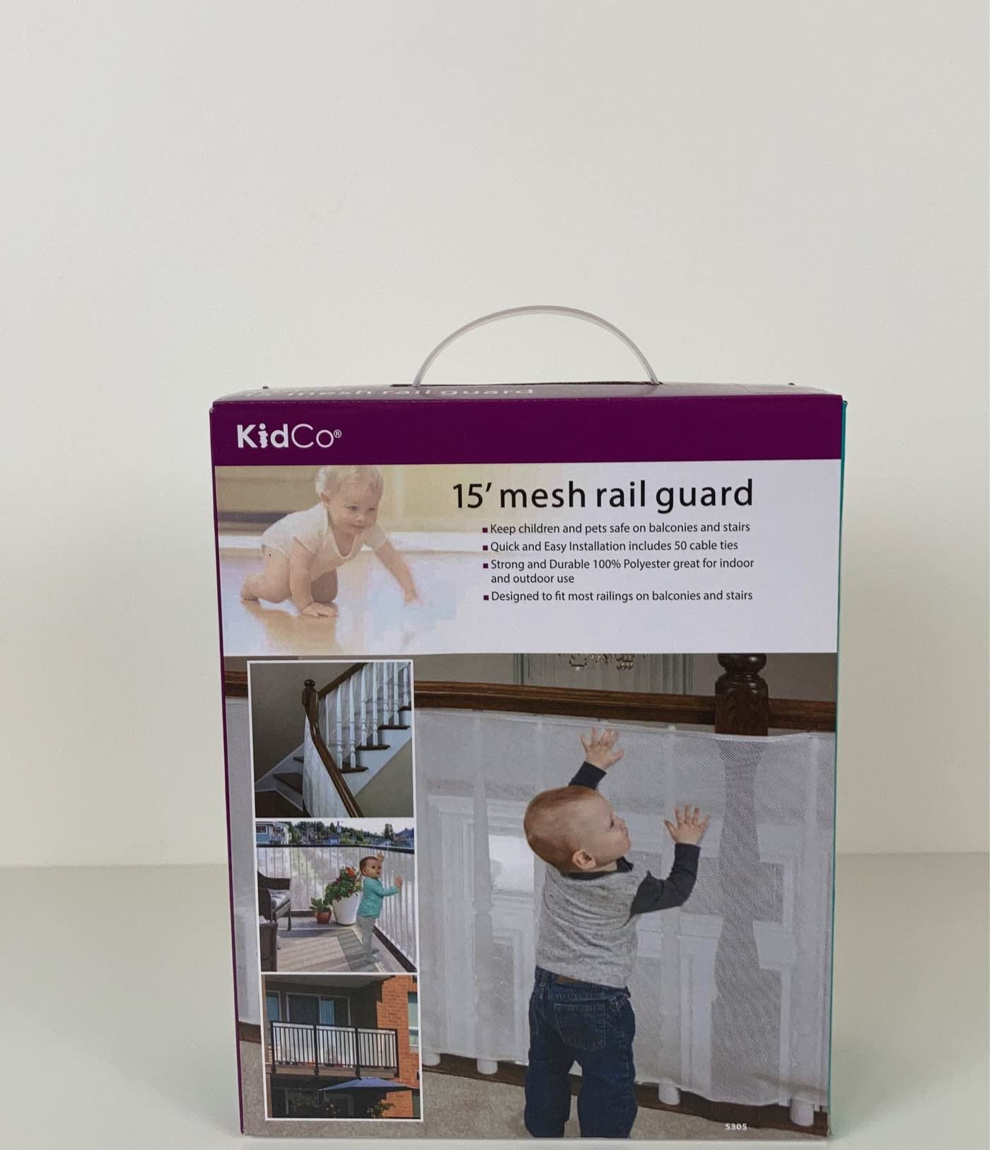 How to use the Kidco® Mesh Rail Guard to help keep little ones and