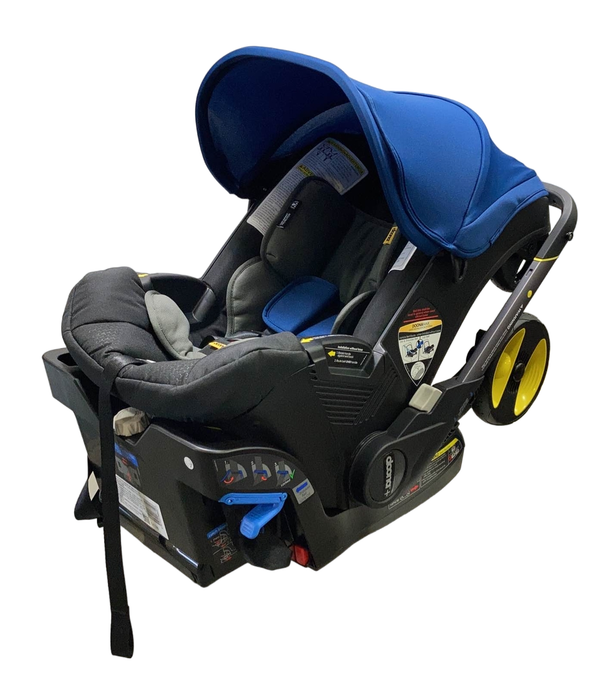 used Doona Infant Car Seat & Stroller Combo, 2022, Royal Blue