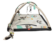 used Tiny Love Black & White Gymini Activity Playmat, Magical Tales