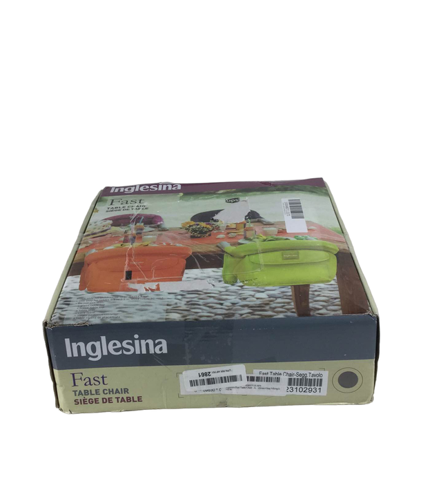 Shop Inglesina Fast Table Chair, Charcoal Gray Melange at GoodBuy Gear