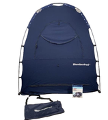 used SlumberPod 3.0 Sleep Canopy with Fan, Navy with Night Sky Accents