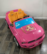 used Fisher Price Power Wheels Barbie Ford Mustang