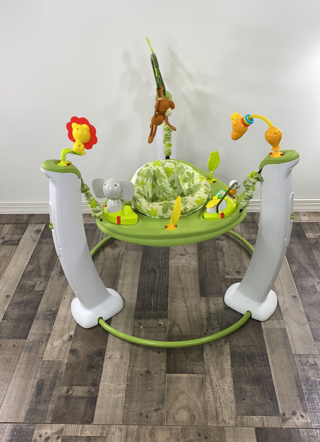 evenflo exersaucer jump & learn stationary jumper - safari friends Evenflo ExerSaucer Jump And Learn Activity Center, Jungle Quest