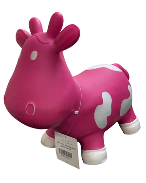 Howdy bouncy best sale rubber cow pink