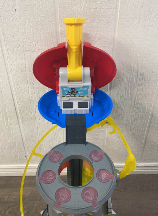 secondhand PAW Patrol Mighty Pups Super PAWs Lookout Tower Playset