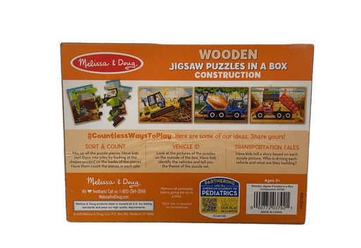 secondhand Melissa & Doug Jigsaw Puzzles In A Box