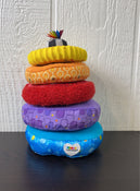 used Lamaze Rainbow Stacking Rings