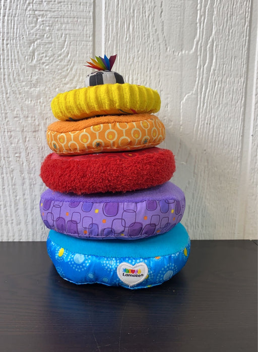 used Lamaze Rainbow Stacking Rings