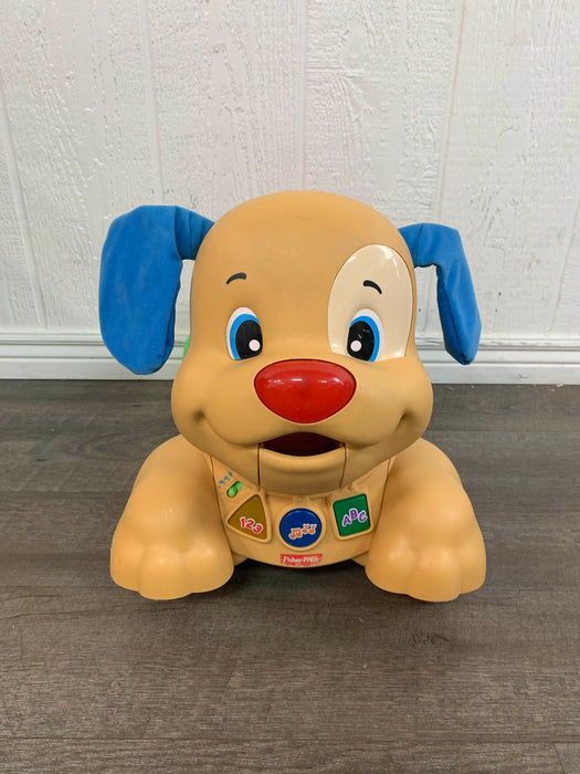 secondhand Fisher Price Laugh And Learn Stride-To-Ride Puppy