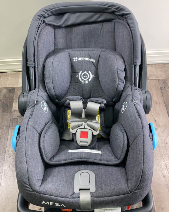 secondhand UPPAbaby MESA Infant Car Seat, 2022, Jordan (Charcoal Melange)