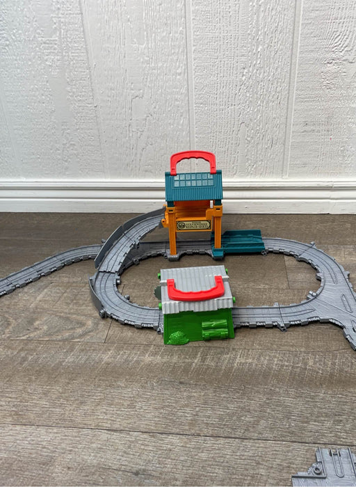 secondhand BUNDLE Thomas and Friends Trains, Sodor Steamworks and Misty Island