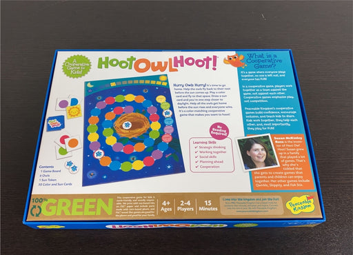 secondhand Peaceable Kingdom Hoot Owl Hoot Board Game