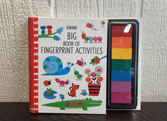 used Usborne Big Book Of Fingerprint Activities