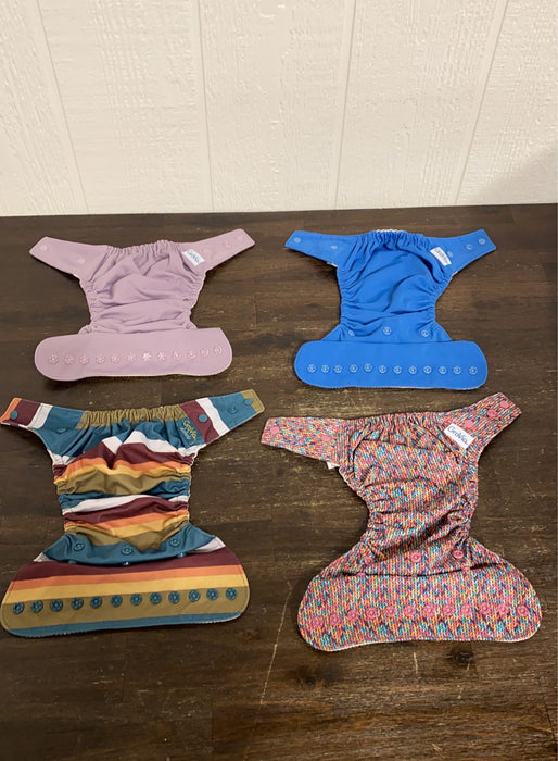 used BUNDLE GroVia Cloth Diapers