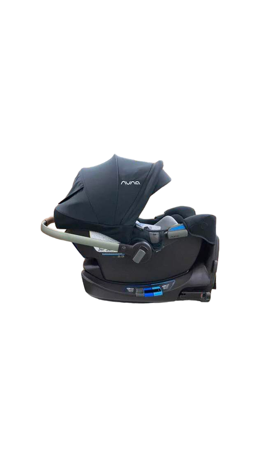 secondhand Nuna PIPA rx Infant Car Seat, 2023, Caviar